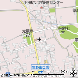 滋賀県東近江市上羽田町2248周辺の地図