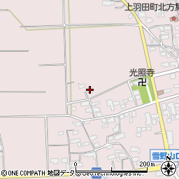 滋賀県東近江市上羽田町2203周辺の地図