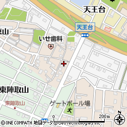 愛知県みよし市三好町弥栄83-6周辺の地図