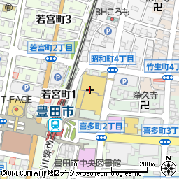 スリムビューティハウス豊田店周辺の地図