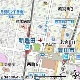 クラフトビールとワインとわたし AFFINO アフィーノ 豊田市駅店周辺の地図
