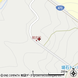 愛知県北設楽郡設楽町荒尾岩古谷山周辺の地図