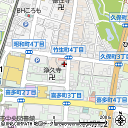 愛知県豊田市竹生町4丁目周辺の地図