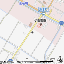滋賀県守山市矢島町1141周辺の地図