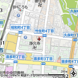 愛知県豊田市竹生町4丁目41周辺の地図