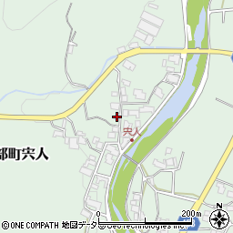 京都府南丹市園部町宍人市場35周辺の地図