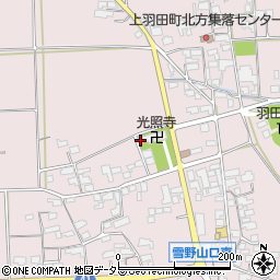 滋賀県東近江市上羽田町2212-1周辺の地図