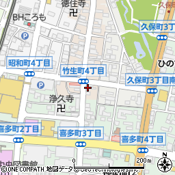 愛知県豊田市竹生町4丁目49周辺の地図