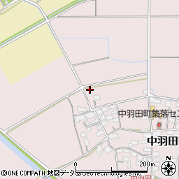 滋賀県東近江市中羽田町798周辺の地図