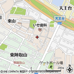 愛知県みよし市三好町弥栄98-5周辺の地図