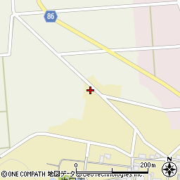 兵庫県丹波市山南町梶629-7周辺の地図