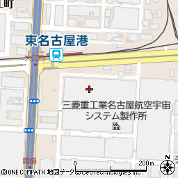 三菱重工業株式会社　名古屋航空宇宙システム製作所　総務部勤労課周辺の地図