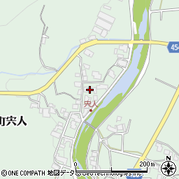京都府南丹市園部町宍人市場周辺の地図