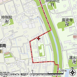 静岡県田方郡函南町間宮891-7周辺の地図