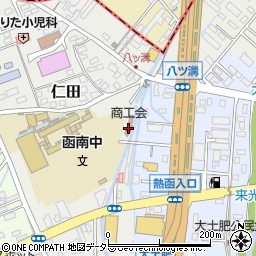 函南町商工会周辺の地図