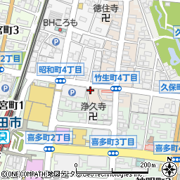 愛知県豊田市竹生町4丁目24周辺の地図