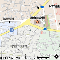 静岡県田方郡函南町仁田742-5周辺の地図