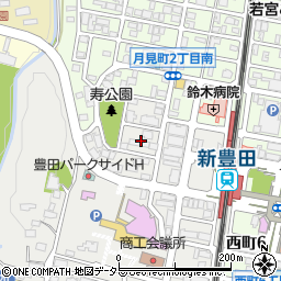 愛知県豊田市小坂本町1丁目3周辺の地図