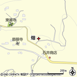 千葉県鴨川市畑731周辺の地図