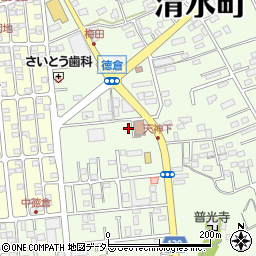 静岡県駿東郡清水町徳倉1603周辺の地図