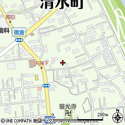 静岡県駿東郡清水町徳倉1613周辺の地図