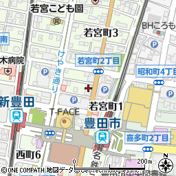 日本板硝子株式会社　豊田営業所周辺の地図