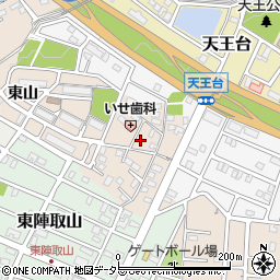 愛知県みよし市三好町弥栄93-10周辺の地図