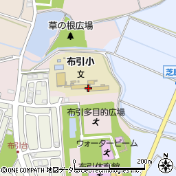 東近江市立布引小学校周辺の地図