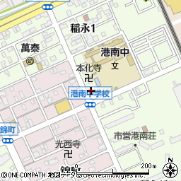 弁天屋製菓店周辺の地図