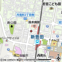 セリオ薬局　豊田店周辺の地図