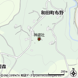 神渡社周辺の地図