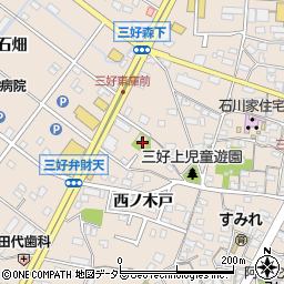 石祀神社周辺の地図