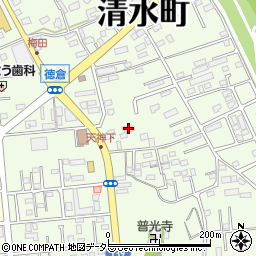 静岡県駿東郡清水町徳倉1612周辺の地図