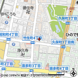 愛知県豊田市竹生町4丁目53周辺の地図