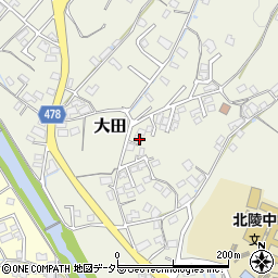 岡山県津山市大田257周辺の地図