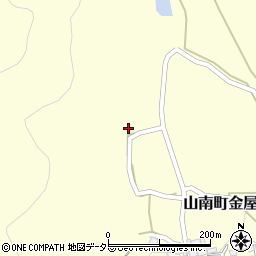 兵庫県丹波市山南町金屋231周辺の地図