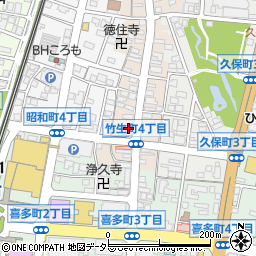 愛知県豊田市竹生町4丁目11周辺の地図