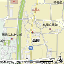 兵庫県丹波篠山市高屋273周辺の地図