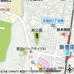 愛知県豊田市小坂本町1丁目1周辺の地図