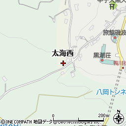 千葉県鴨川市太海西周辺の地図