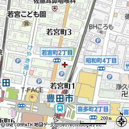 居酒屋はせ川 本店周辺の地図