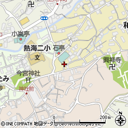 静岡県熱海市和田町8-19周辺の地図