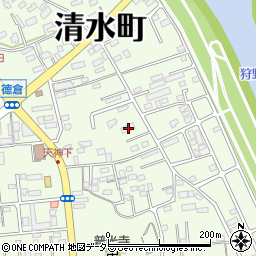 静岡県駿東郡清水町徳倉1617周辺の地図