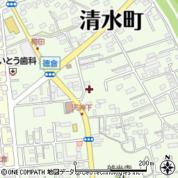 静岡県駿東郡清水町徳倉1623周辺の地図