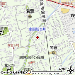 静岡県田方郡函南町間宮859周辺の地図