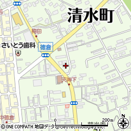 静岡県駿東郡清水町徳倉1602周辺の地図