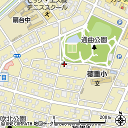 愛知県名古屋市緑区徳重周辺の地図