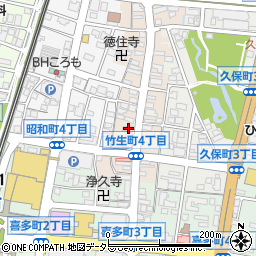 愛知県豊田市竹生町4丁目5周辺の地図
