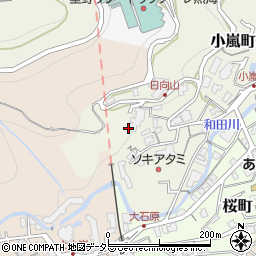 静岡県熱海市小嵐町8周辺の地図