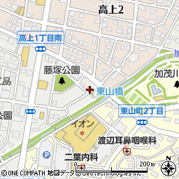 ミニストップ豊田上野町店周辺の地図